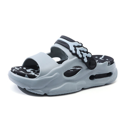 Couple sandals summer new outside wear beach slippers large size leisure sandals Southeast Asia slippers men