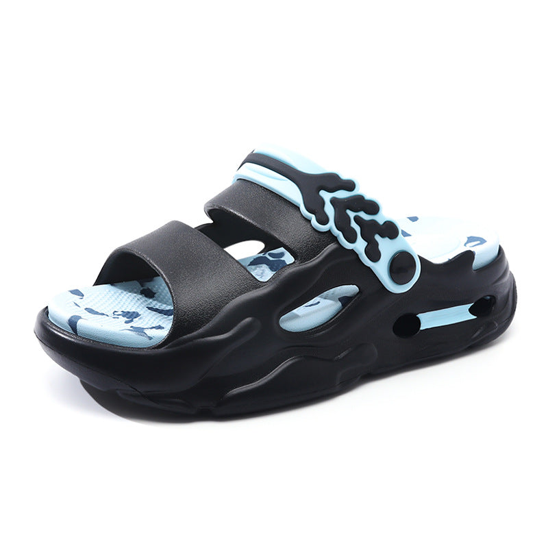 Couple sandals summer new outside wear beach slippers large size leisure sandals Southeast Asia slippers men
