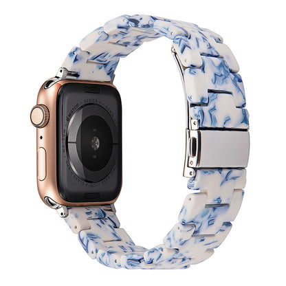 Ceramic resin watch strap