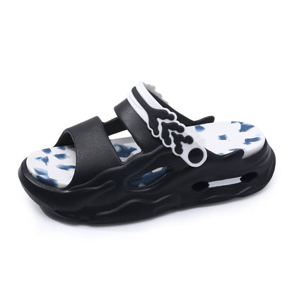 Couple sandals summer new outside wear beach slippers large size leisure sandals Southeast Asia slippers men