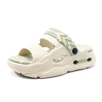 Couple sandals summer new outside wear beach slippers large size leisure sandals Southeast Asia slippers men