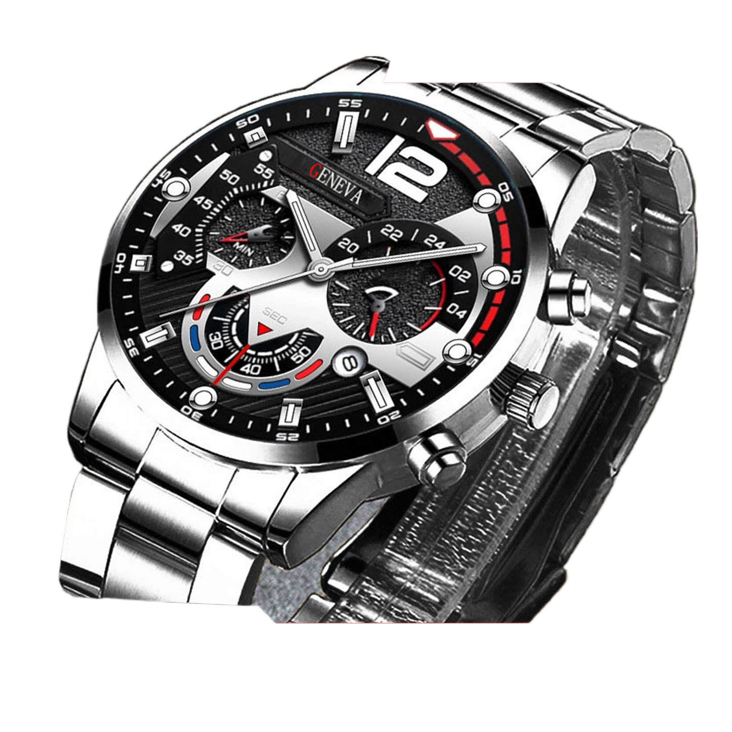 Men's FashionBusiness Watch Pointer with Calendar Quartz Watch Pointer Type
