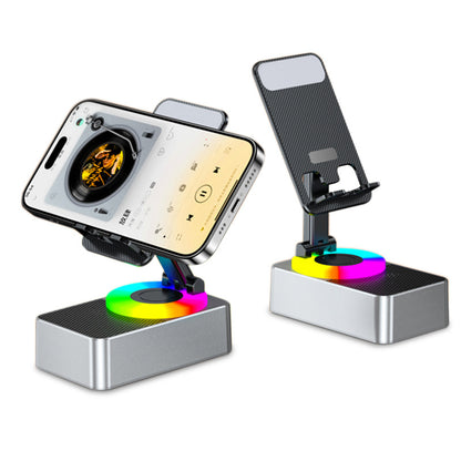 Rechargeable desktop phone stand