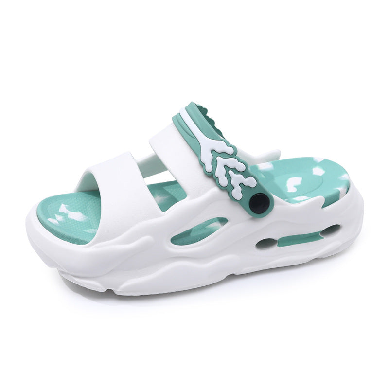 Couple sandals summer new outside wear beach slippers large size leisure sandals Southeast Asia slippers men
